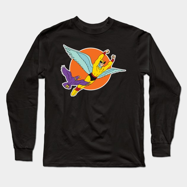 Birdman Long Sleeve T-Shirt by AlanSchell76